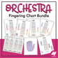 String Orchestra Fingering Charts Bundle String Orchestra string method book cover